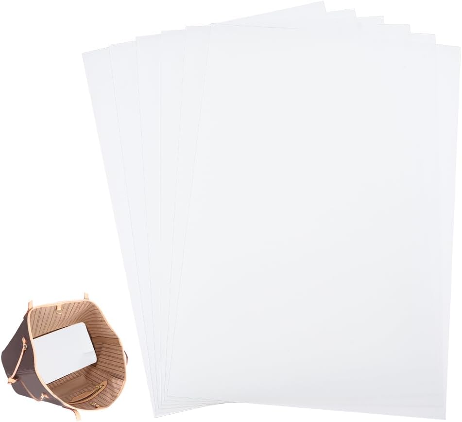 BENECREAT 12 Pcs Plastic Rectangle Handbag Base Shaper, 14x30cm ...