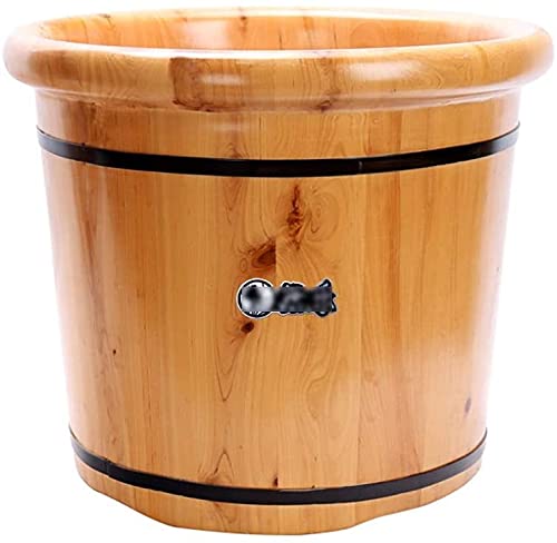 Spa de pies de madera masajeadora 36 cm alto