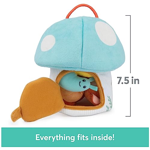 Image of Baby GUND Play Soft My Woodland Friends 5-Piece Plush Playset with Rattle, Squeaker & Crinkle Plush Toys, Sensory Toy for Babies & Newborns, 7.5 inch