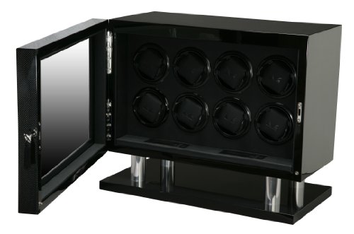 Volta 31-560080 Signature Series Eight (8) Carbon Fiber Watch Winder #TOP1