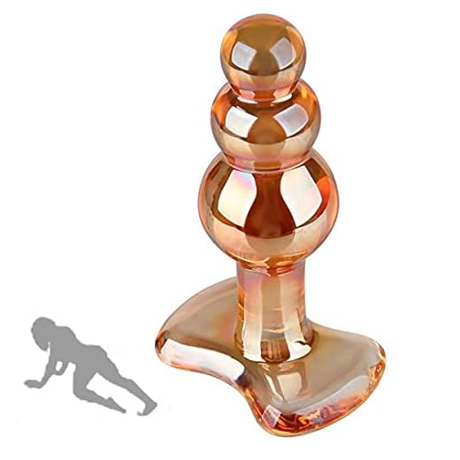 Estimulador de masaje, entrenador transparente de cristal, juguete de patio trasero para parejas.