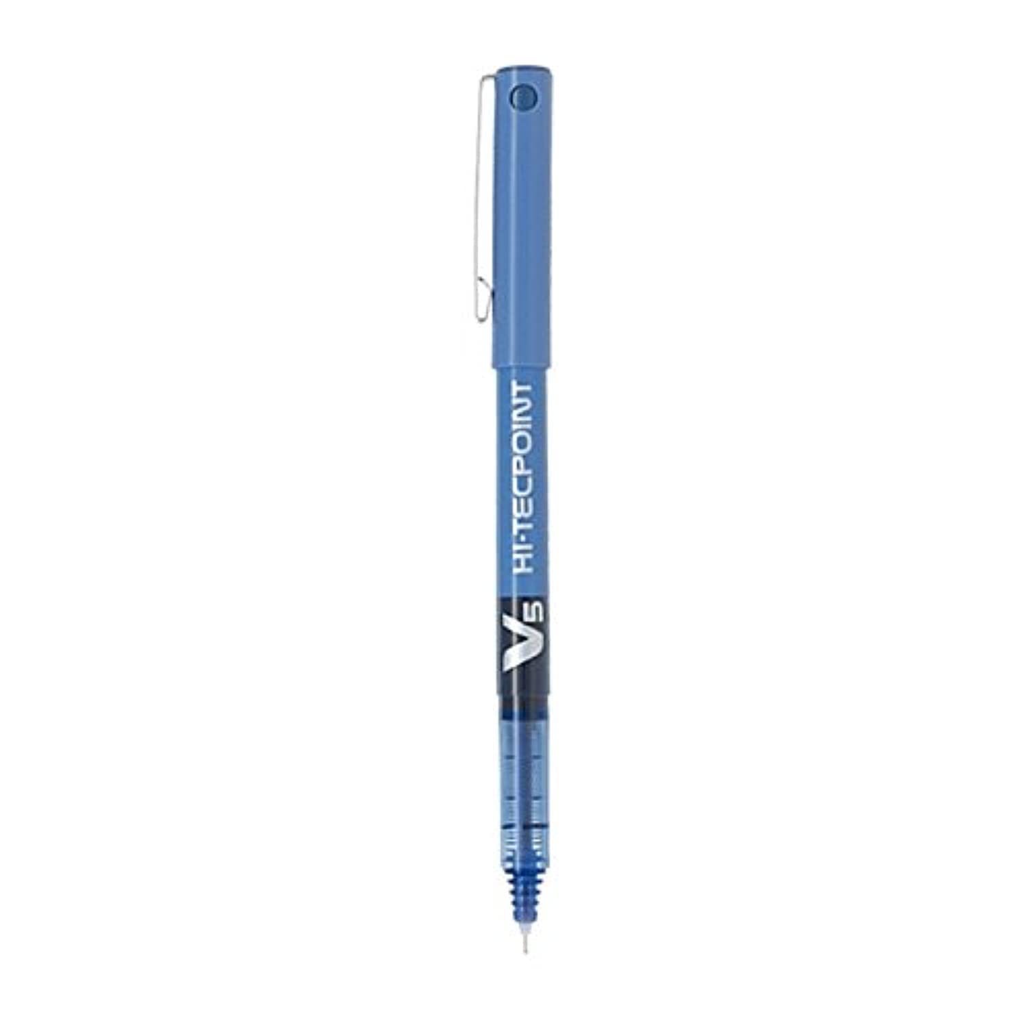 V5 Hi-tecpoint Bx-v5 Roller Ball Pen, 0.5 Mm (Blue)