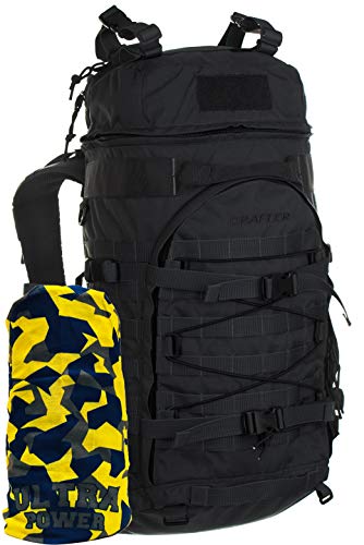 Wisport Trekking Mochila 55L   Camping   Tienda   de   Negra de Grande   de Cordura