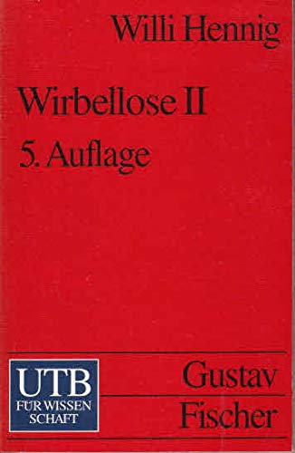 Taschenbuch der Speziellen Zoologie / Wirbellose II, Gliedertiere