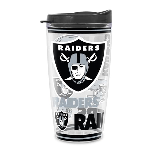 Image of Rico Industries NFL Football Double Wall Mayhem 16oz Tritan Tumbler W Lid