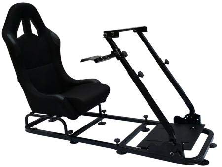Siège de simulation Monaco en tissu noir FKRSE14903 de haute qualité