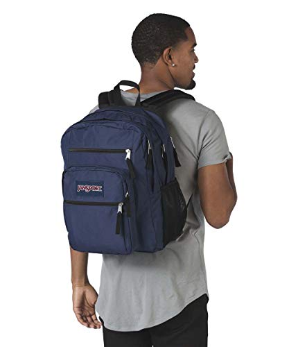 JanSport Laptop Backpack - Computer Bag with 2 Compartments, Ergonomic Shoulder Straps, 15” Laptop Sleeve, Haul Handle - Navy - image 6