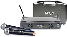 Contents - Wireless Mic x2 / Receiver / Audio Cable / Power Plug / Batteries Manufacturer - Stagg Manufacturer Part Number - SUW50MMEGUK Product Type - Wireless Microphone Set