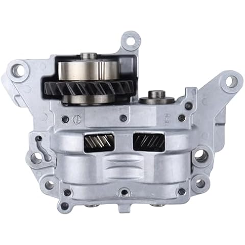 DOLKSN Engine Oil Pump Shaft Balance Assembly Compatible For 2010-2019 Toyota Camry Highlander Avalon RAV4 Venza Sienna Lexus ES300h ES350 NX200t NX300h Scion tC 2.5L 2.7L 13620-36020 Cover