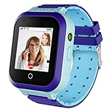 Zwei-Wege-Video/Sprachanruf: Kinder können Video-/Sprachanrufe über die Smartwatch tätigen und empfangen. Die Videoanruffunktion ermöglicht es Ihnen, Ihre Kinder nahtlos über die Handy-App zu sehen und mit ihnen zu sprechen.