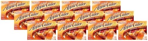 Alpine Spiced Apple Cider Original Instant Drink Mix, Apple Flavor, 10 Pouches, 10 CT (Pack of 12)