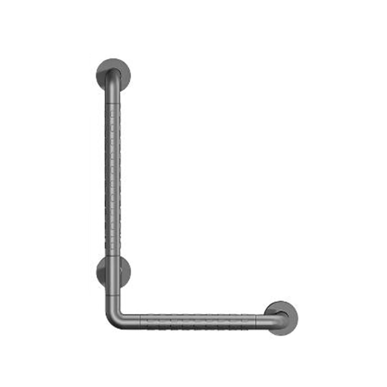 Braccioli Di Sicurezza For Doccia A Forma Di L, Corrimano For Il Bagno In Acciaio Inossidabile, Maniglioni For WC For Anziani(45x45cm)