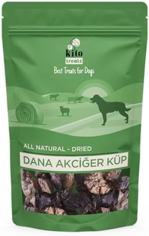 Kito Dana Akciğer Küp Atıştırmalık Köpek Ödül Maması%100 Doğal, Glutensiz, Organik 100 gr (Dog Treat) - Görsel 2