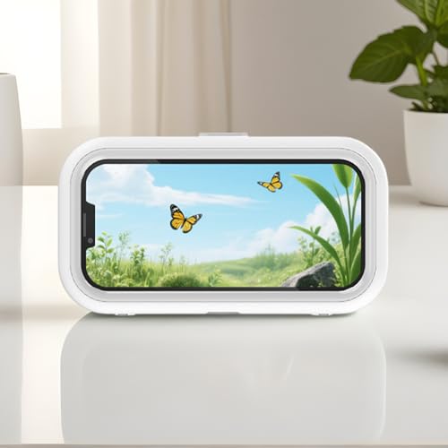 Support de douche pour téléphone portable orientable avec rotation 360