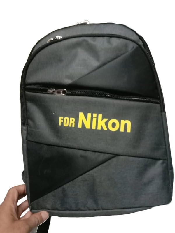 Waterproof DSLR Backpack for Video Digital SLR/DSLR Bag Lens Accessories Carry Case for All Bags & Others(Black)-image-20
