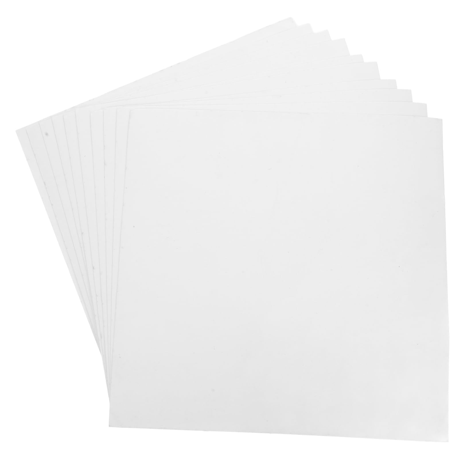Papel de Filtro de Aceite Grande 30x30 Cm, 10 Piezas, Blanco | Filtración Industrial y Laboratorio, Papel de Alta Absorción, Elimina Impurezas Uso Multifuncional