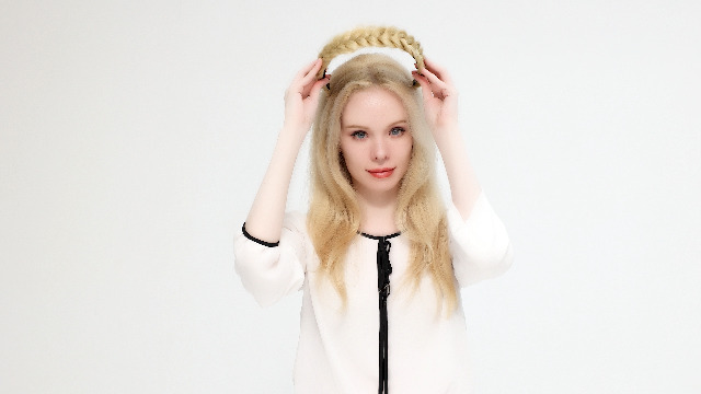 Amazon.com : STHEJFB Wide Braided Headband Hoop Fashion Hair  display picture 1
