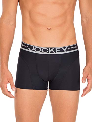Image of Jockey SP56 Men's Micro Touch Nylon Elastane Stretch Trunks with Stay Fresh & Stay Dry Technology
