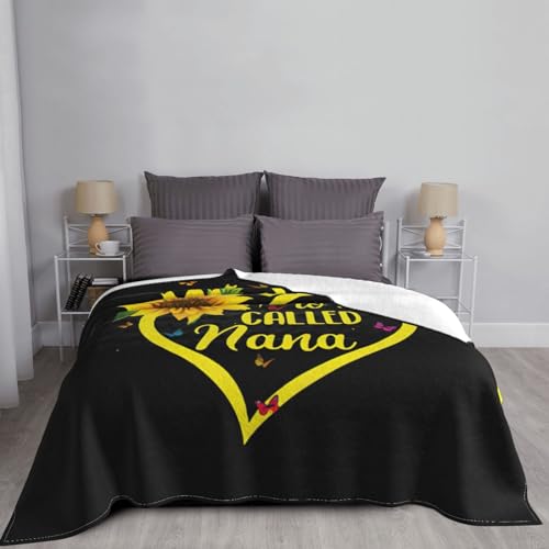 Couverture en flanelle super douce Nana OdDdot pour canapé