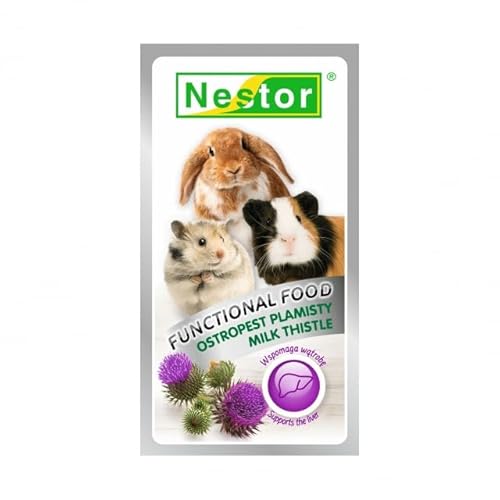 Hamster Functional Foods 100g Milk Thistle Rodents and Rabbits Supports the Liver Supplements & Vitamins Rat Gerbil Degu Guinea Pig Mouse Food Treats