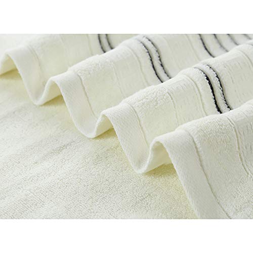 Serviettes de bain en coton extra large 70x140 cm drap doux - 5