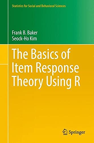 Buy The Basics of Item Response Theory Using R — BookShops.in