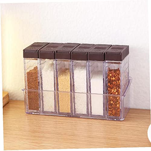 Spice Shaker Box, 6 Pack Creature Jars Salt & Pepper Spice Shaker Box, Plastic Camping Kruiden Doos Voor Opslag Keuken… - Image 8