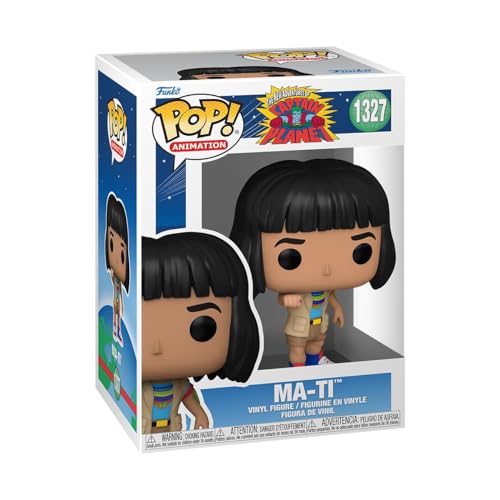 Funko Pop! Animation: Captain Planet - Ma-Ti - Captain Planet and The Planeteers - Figura de Vinilo Coleccionable - Idea de Regalo- Mercancia Oficial - Juguetes para Niños y Adultos - TV Fans