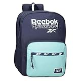 Reebok Andrew School Backpack, Adaptable to Trolley, Blue, 30 x 40 x 12 cm, 14.4 L, Polyester by Joumma Bags