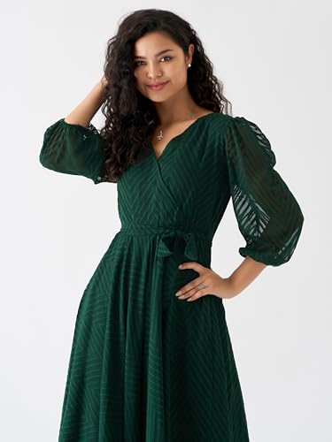 Image of AASK Women Fancy Plain & Solid Designer Dress for Women