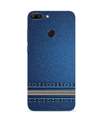 Image of Silence Printed Blue Jeans Themes Designer Hard Back Case Cover for Huawei Honor 7 Lite