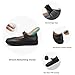 Stelle Girls School Shoes Black Mary Jane Flats Uniform Dress Shoes for Little/Big Kids(Black,1ML)