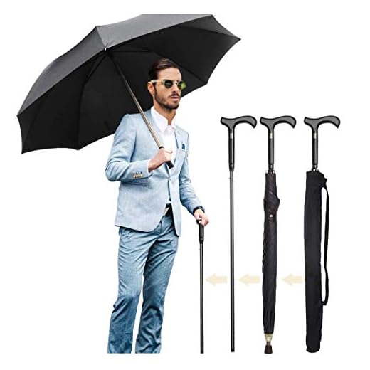 Best quality stick umbrella 2-in-1 Umbrella Cane for All Occasions