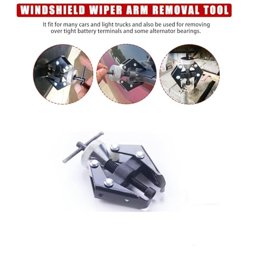 Image of AASONS Battery Terminal and Wiper Arm Puller Tools, Windshield Viper Removal, Heavy-Duty Arm Bearing Remover Pulling Repair Tool