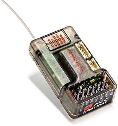 Spektrum SR6110AT 6-Channel AVC Telemetry Surface Receiver, SPMSR6110AT, Green image 5