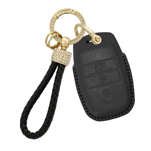 Étui pour clé de voiture Kia Picanto GT Line anti-choc et protection cuir