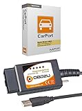 USB OBD 2 Diagnose-Interface DEUTSCHE SOFTWARE Carport für viele Fahrzeuge