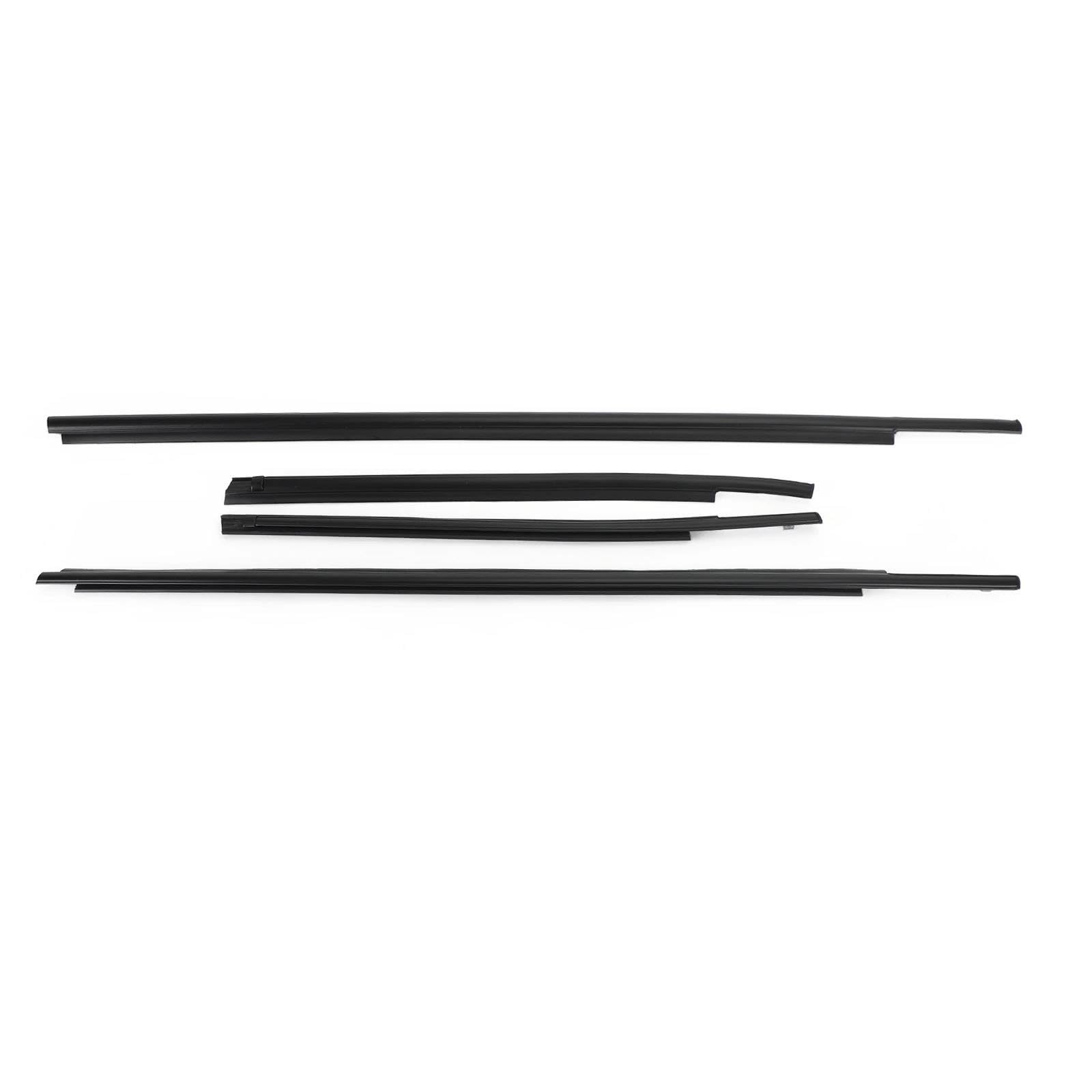 Jbpihzt One Color 68160-0C020 Car Outside Window Weatherstrip Seal Belt Moulding For Toyota For Tundra Double Cab 2007-2020