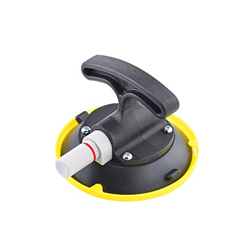 ZUOS 4.5" Suction Cup Pump Active, T-Handle Vacuum Lifter with Concave Plate