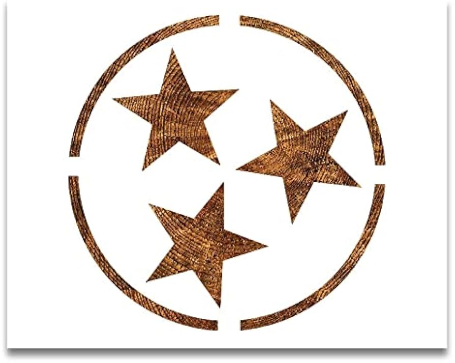 amazon-com-tennessee-tri-star-stencil-reusable-color-draw-paint-stencil-arts-crafts-sewing