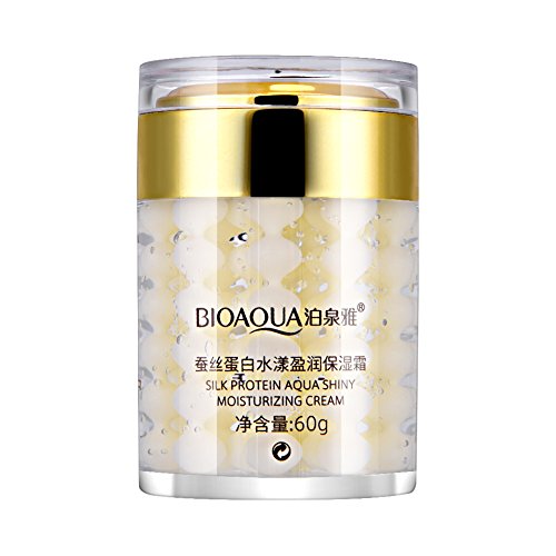 Preisvergleich Produktbild Gesicht Feuchtigkeitscreme Seidenprotein Hyaluronsäure Essenz Anti-Falten Anti-Aging Aufhellung Öl Controlling Essenz
