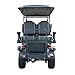 X-ARK 4-Seater Electric Golf Cart for Adults, 23.5 All-Terrain Off-Road Tires, 5000W High-Power Motor, 60 Miles Max Range, 10 Inch Flat Touch Screen, Large Storage Box