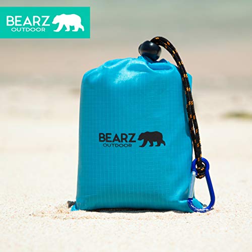 Couverture de poche imperméable anti-sable compacte pour le camping - 5