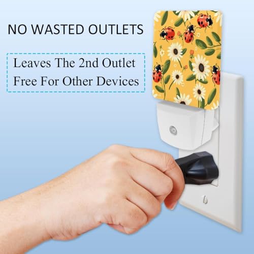 Lámpara de noche LED con sensor para niños, 7.6x7.6 cm miniatura 3