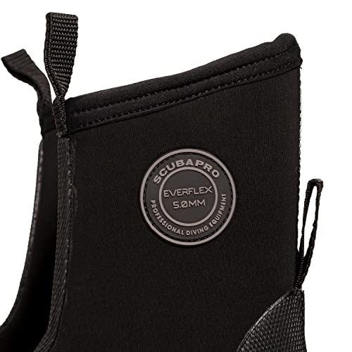 Scubapro Everflex Boot 5.0 escarpines negros para explorar fondos marinos gélidos 3