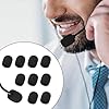 10 Packs Headset Microphone Foam Cover, Foam Microphone Windscreen Microphone Protector Mini Windscreens Sponge Foam Covers Shield Protection New Job Gifts(Black) #5