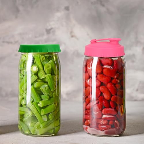 DEARBAG 6 Stück Bierdosen Abdeckung mit Silikon, Staubdicht und Auslaufsicher für Standard-Soda und Cola-Dosen (6 Farben), Wiederverwendbar