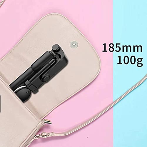 ROM Tragbares Handy-Stativ Selfie-Stick rundes Licht integrierte Fülllicht Live-Video mit Bluetooth-Handyhalter – Bild 5