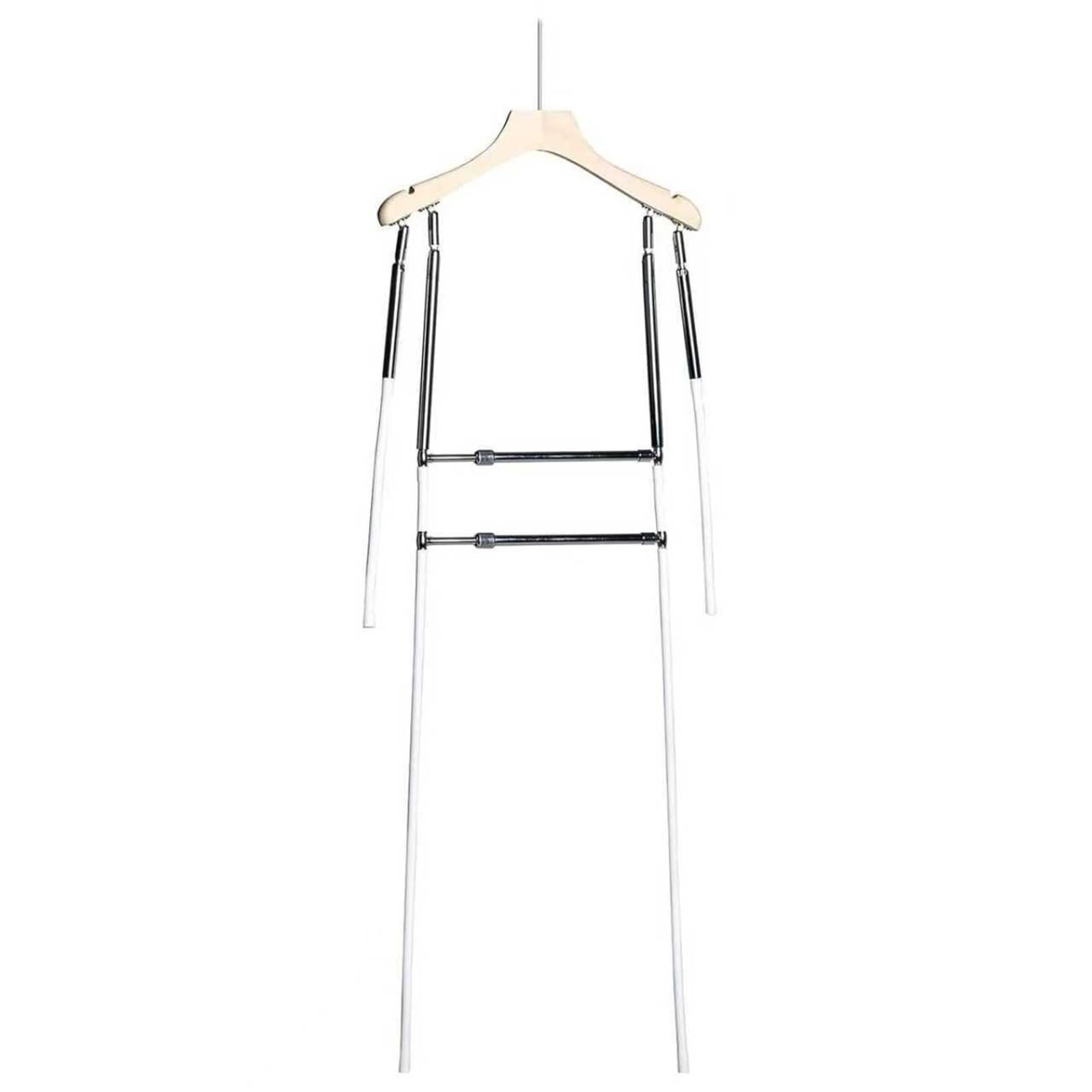 YNBSHGAA Adjustable Mannequin Hanger, Invisible Clothes Hanger for Dress, Shoulder Grooves, Metal Rack, Bendable Hose, for Retail Boutique Photography Shows