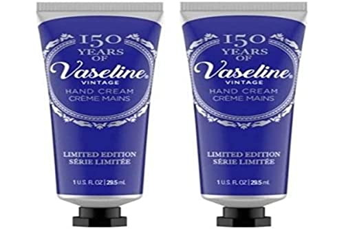 Vaseline Vintage Hand Cream 150 Anniversary Edition 1oz Travel Size (2 Pack)